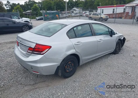 2014 Honda Civic Lx z USA, uszkodzony, nr VIN 19XFB2F57EE023406